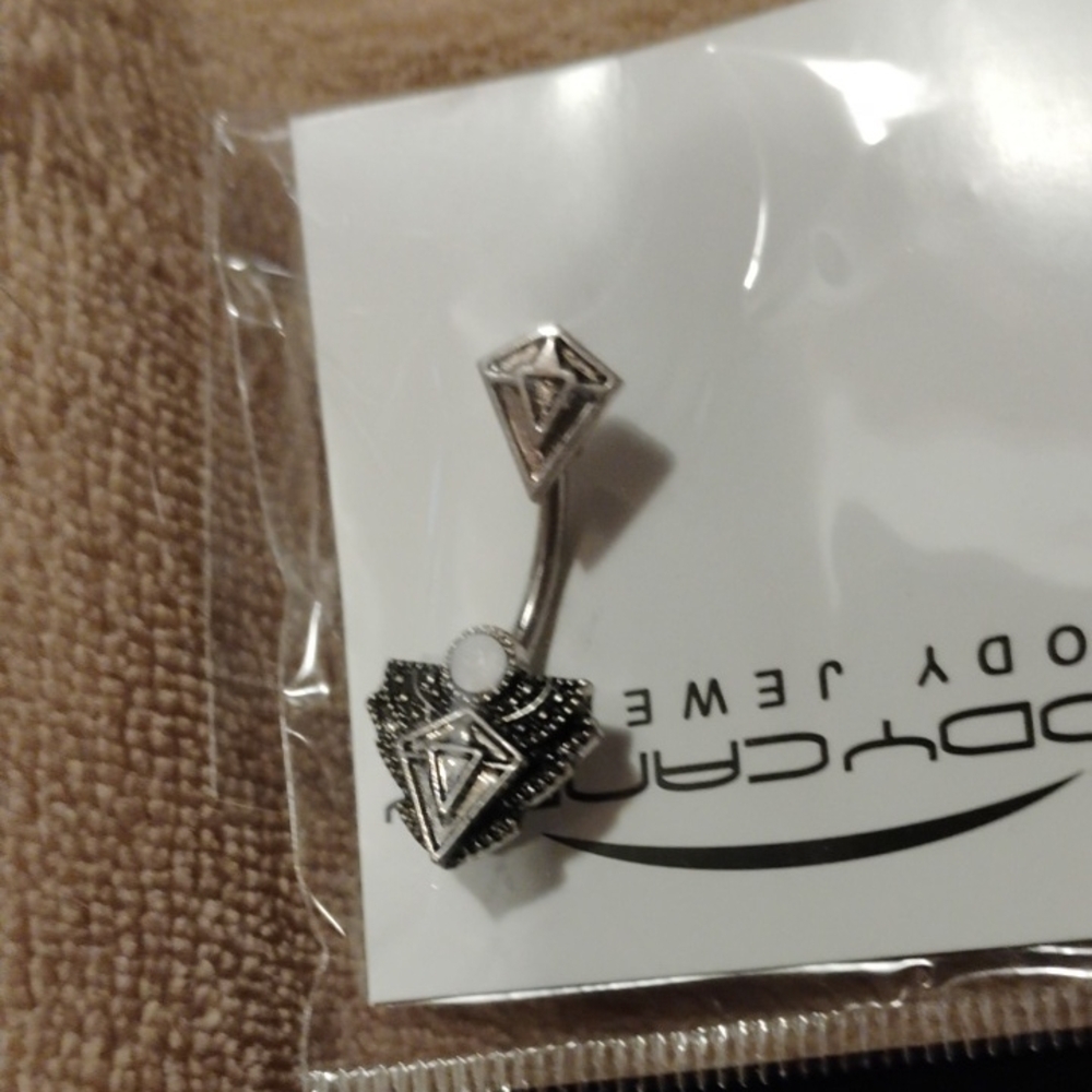 Silver Geometric Earrings